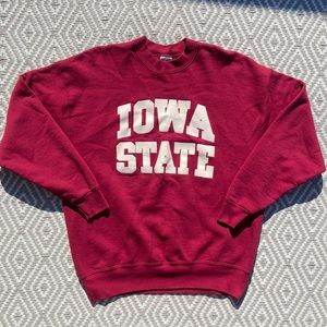 Vtg Iowa State Crewneck Size XL Fruit Of The Loom Unisex College